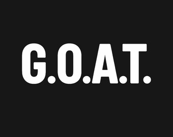 Camiseta Confident Swagger - GOAT (Greatest Of All Time), Camiseta de Autoconfiança Ousada, Excelência Sem Desculpas