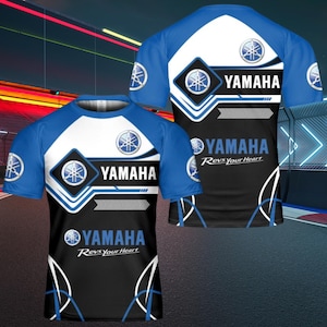 Moto team T-shirt, motorcycle sports fan apparel.