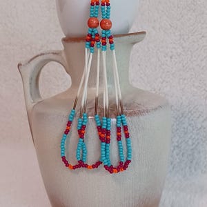 Porcupine quill earrings