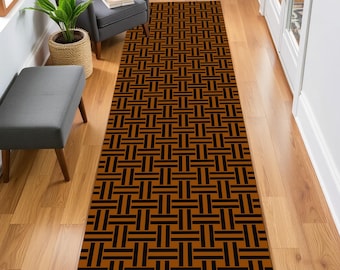 Custom Washable Runner Rug: Hallway, Entryway, Kitchen
