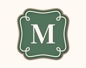 Belle Plaque - Cookie Cutter STL Files (Digital Download)