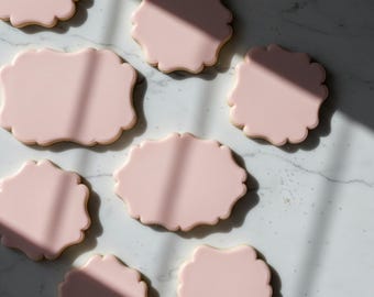 Fancy Plaque Ausstechformen Set - 4 Designs, je 8 Größen, 32 STL Dateien (digitaler Download)