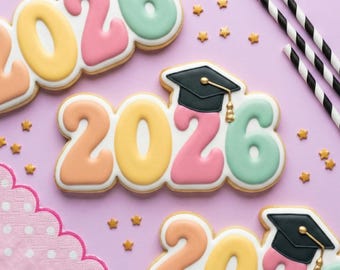STL 2026 Graduation Cookie Cutter, 8 Sizes (Digital Download)