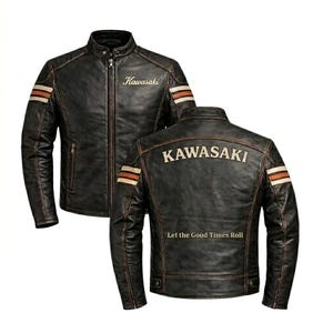 Kawasaki Racing Jacket - Etsy