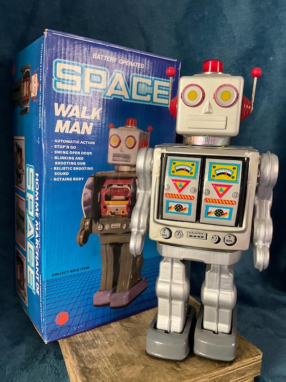 Special Battery Operated Space Walk Man Robot in