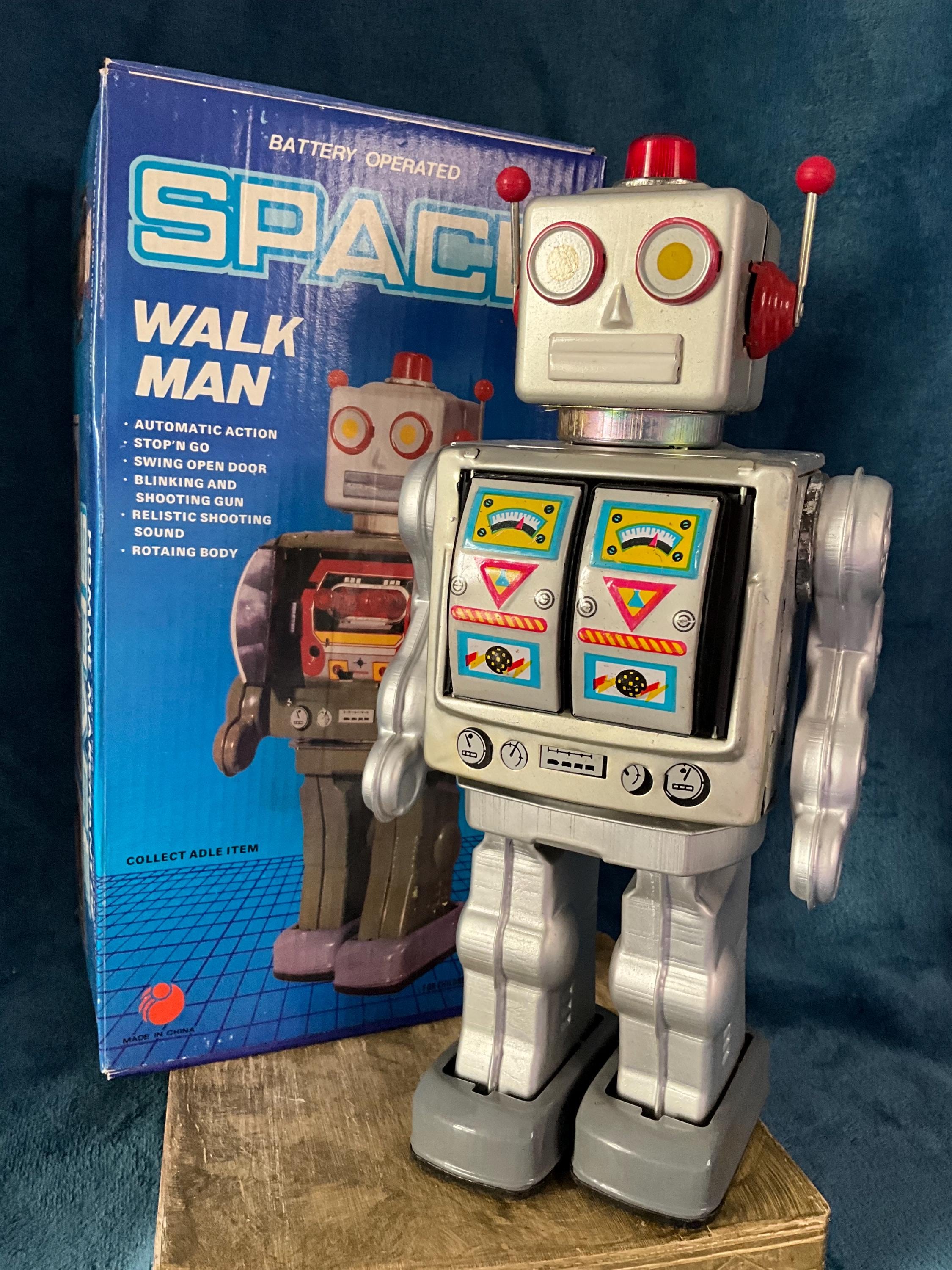 Special Battery-operated Space Walk-man Robot in Box. Unplayed. - Etsy