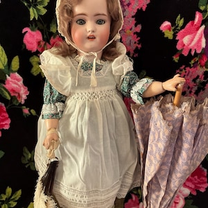 Poupée Ancienne Simon Halbig 1009 – Porcelaine, Taille 48, Collection