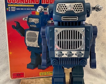 1960's Swivel-o-matic Astronaut Horikawa Robot Battery Operated