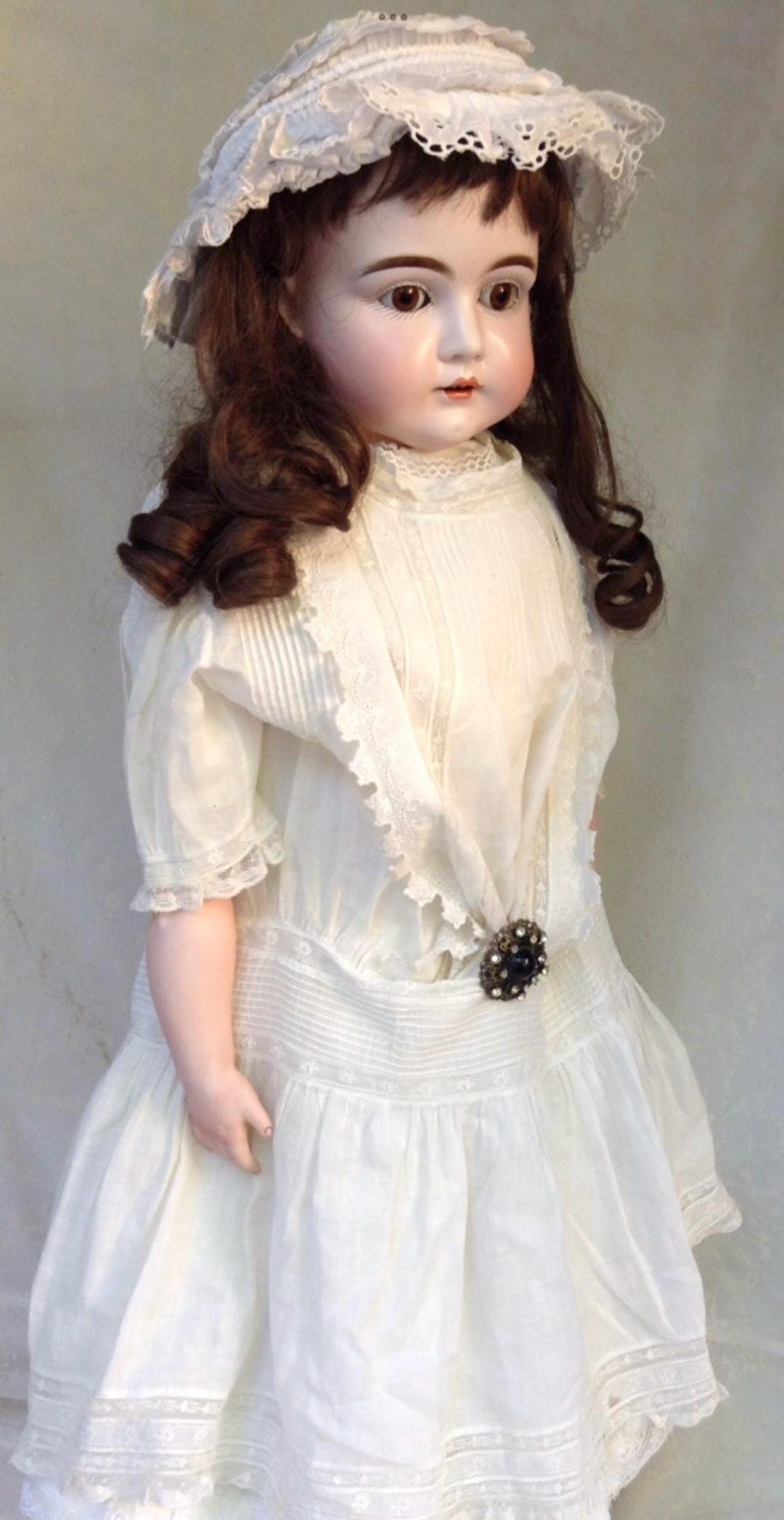 KESTNER 38 CM Ref C Poupée Ancienne Noire Reproduction
