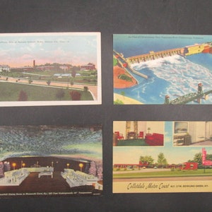 Vintage Tennesee Travel Postcards