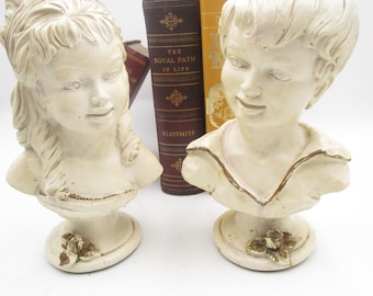 Vintage Universal Statuary Corp - Traditional Irish Youth Statues