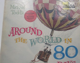 Michael Todd's Around the World in 80 Days Record Album Original Soundtrack