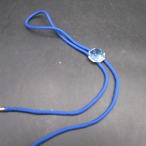 Vintage Royal Blue Bolo Tie