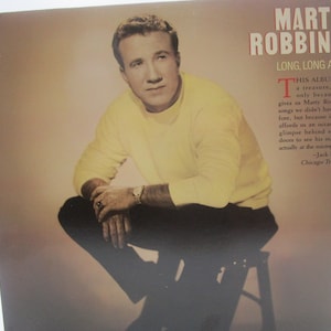 Marty Robbins &quot;Long Long Ago&quot; Country 1984 compilation 2 records Album