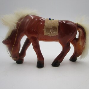 Vintage Enesco Japan Burrow w/saddle blanket