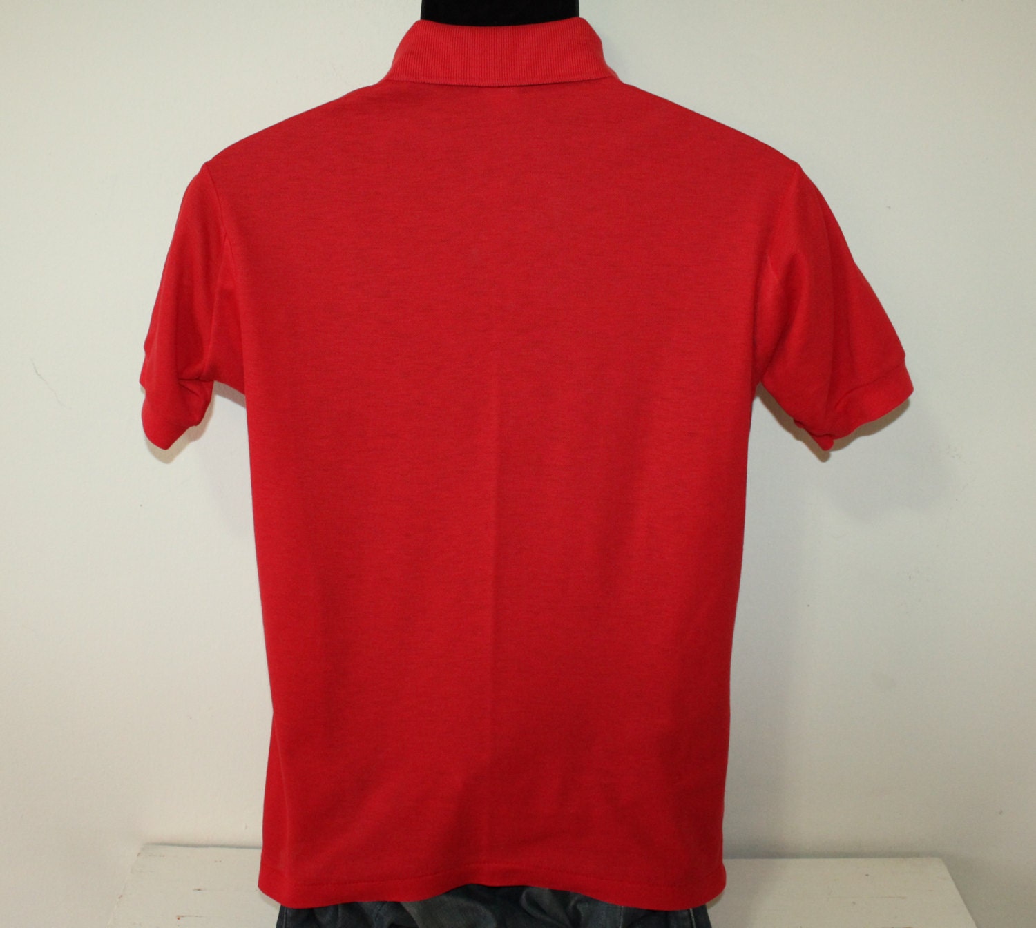 Take a Liking to a Viking Vintage Red Pocket Polo Shirt S - Etsy