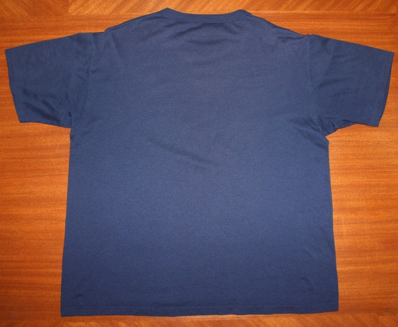 Vipers baseball team vintage t-shirt navy blue 80… - image 3