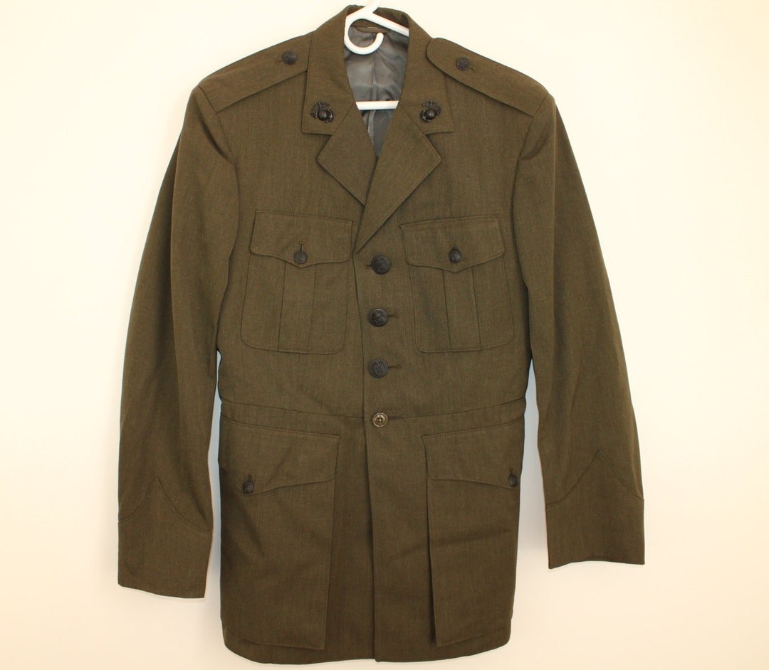 個人装備 Schott GREEN RIVER P-coat size 38 Schott – Navy Peacoat - Wisconsin Veterans Museum Gift Shop