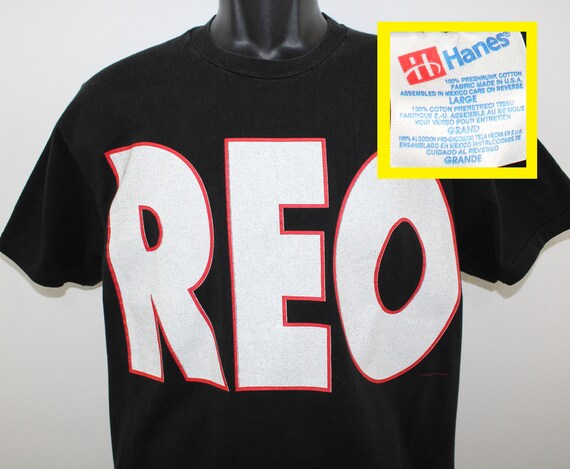 90S ヴィンテージ REO SPEEDWAGON Tシャツ XL 両面 90S ヴィンテージ REO SPEEDWAGON Tシャツ XL 両面
