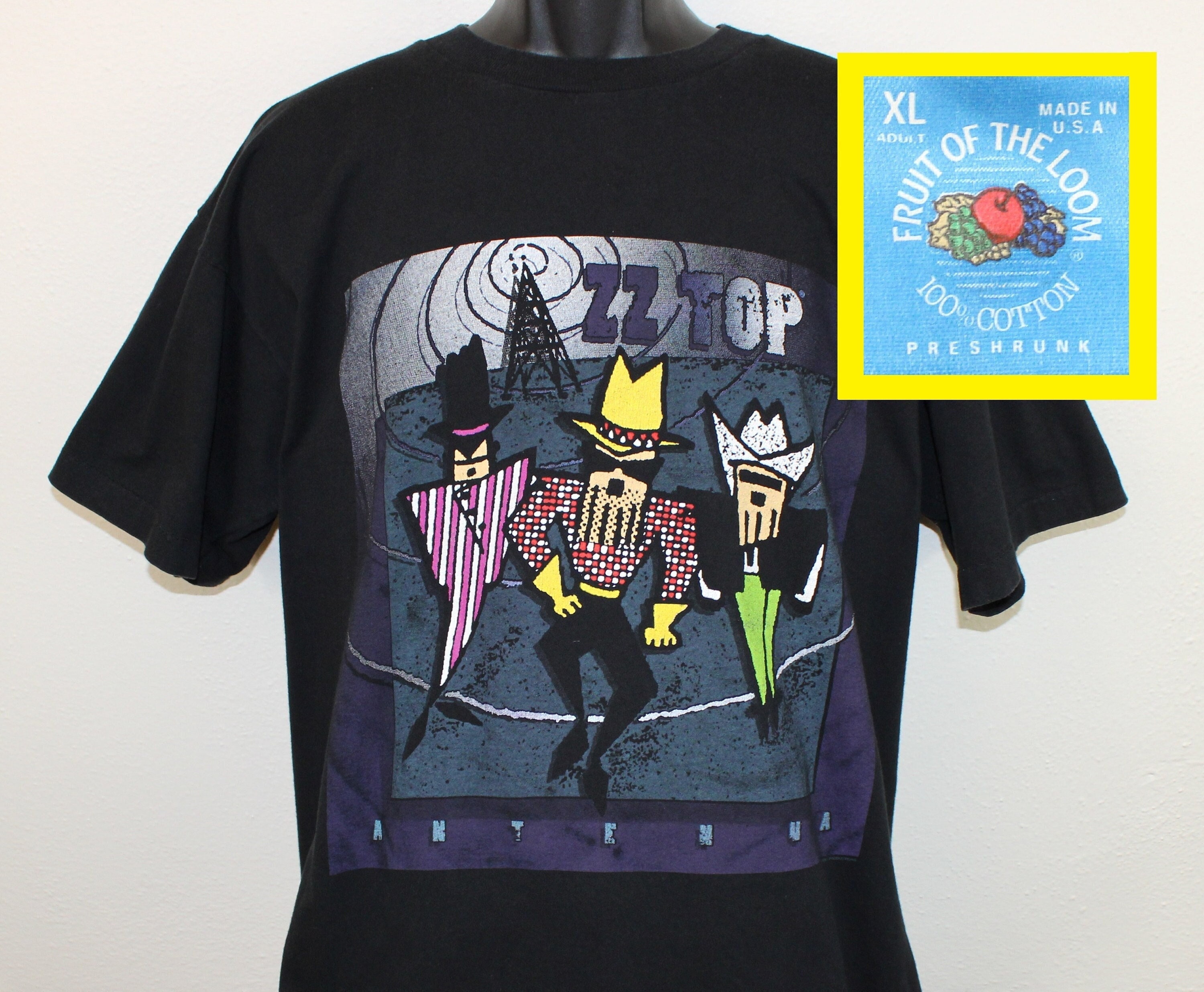 ZZ TOP ANTENNA tour バンドTシャツ ZZ TOP ANTENNA - Best Rock T-shirts