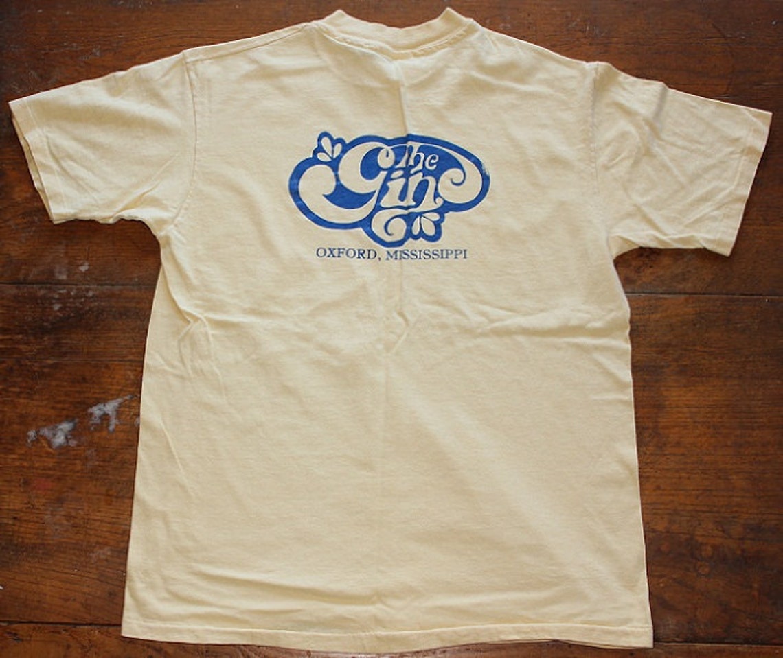 The Gin Oxford Mississippi vintage tshirt large or medium | Etsy