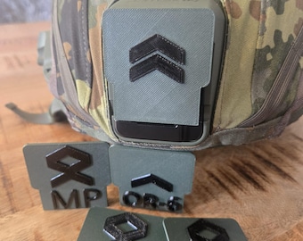 Frontabdeckung Rheinmetall Gefechtshelm-SK