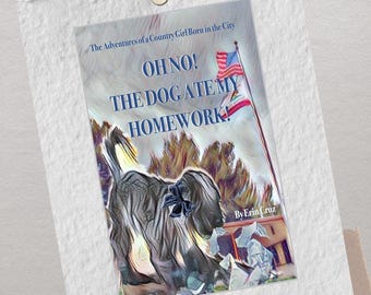 Ah non ! Le chien a mangé mes devoirs : livre d'aventures pour les enfants des années 80 inspiré d'une histoire vraie !