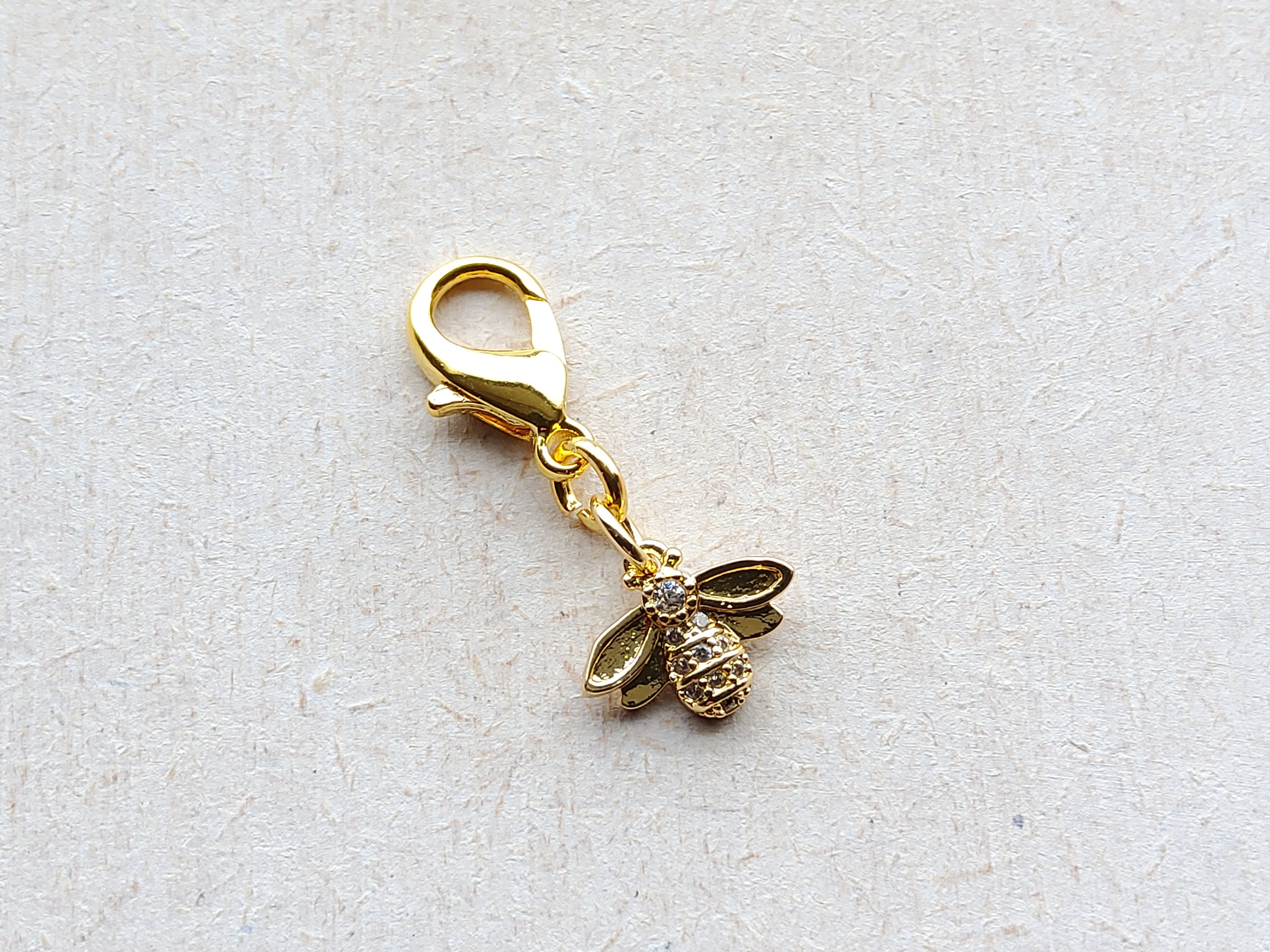 Pendentif Papillon Zircone Blanc - Quiges Charm | Plaqué Argent Sans Nickel