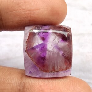 Beautiful Purple Amethyst Rectangle shape cabochon Gemstone Size 20x19x8 MM Amazing Amethyst gemstone Use for jewelry making Pendant
