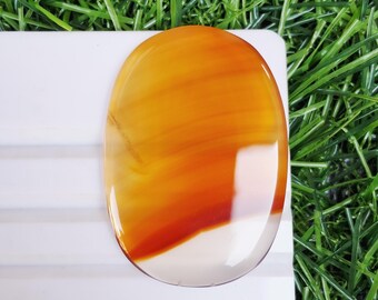Top Quality Montana Agate Loose Gemstone Size 37x26x4 MM Dendritic Montana agate Cabochon Rare Gemstone  for Jewelry making and [Extra gift]