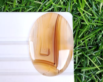 Gorgeous Montana Agate Loose Gemstone Size 35x25x4 MM Dendritic Montana Agate Cabochon Rare Gemstone For Jewelry Making and [Extra gift]