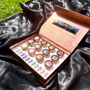 Holographic Chrome Nail Powder: Iridescent Mirror Finish, DIY Nail Art