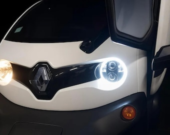 Renault Twizy LED Headlight Support Brackets - Aftermarket LED Mounts