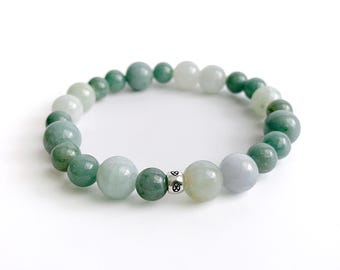 Pulsera sencilla de jade birmano APLLO