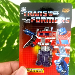 Diecast Pin G1 TF Optimus Prime Transformers Diaclone