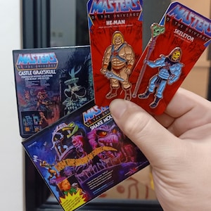 He-Man and the Masters of the Universe Heman Motu Diecast Pin Set