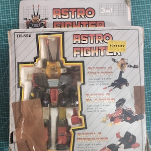 Vintage Bootleg Taiwanese Battle Buffalo Diaclone Astro Fighter TF Transformers