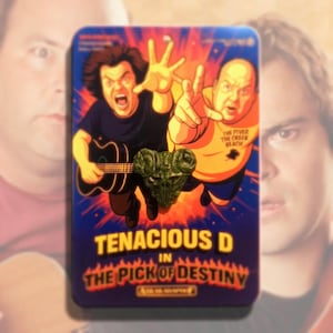 Tenacious D the Pick of Destiny Pin Brooch Badges