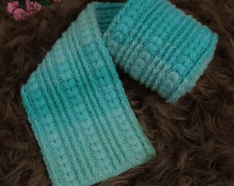 CROCHET PATTERN | Easy Puff Stitch Crochet Scarf Pattern, Beginner-Friendly Crochet Wrap (All Sizes), Instant PDF Download + Video Tutorial