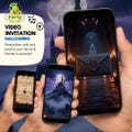 Scary Halloween Party Video Invitation, Animated Canva Template, Editable Digital Invite, Halloween Birthday Party product logo