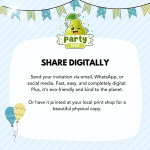 Editable Stitch Pool Party Invitation, Kids Birthday Pool Invite Canva Template, Digital Download image 7