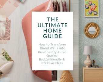 DIY Wall Decor Guide: Easy Home Makeover Ideas (Digital Download)