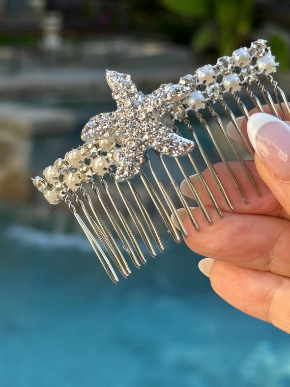 Strass-Haarspange Gold Für Frauen – Glitzernd, Hochwertig, Perfekt Für Hochzeit & Festliche Anlässe