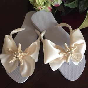 Bridal Flip Flops.wedding Flip Flops.bridal Shoes Wedding - Etsy