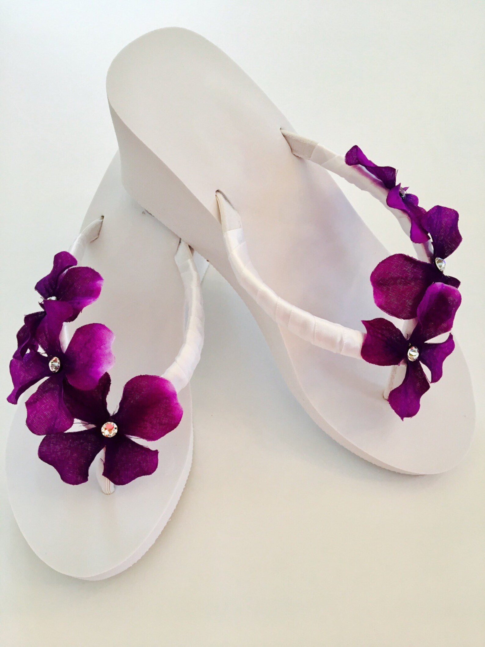 etsy wedding flip flops