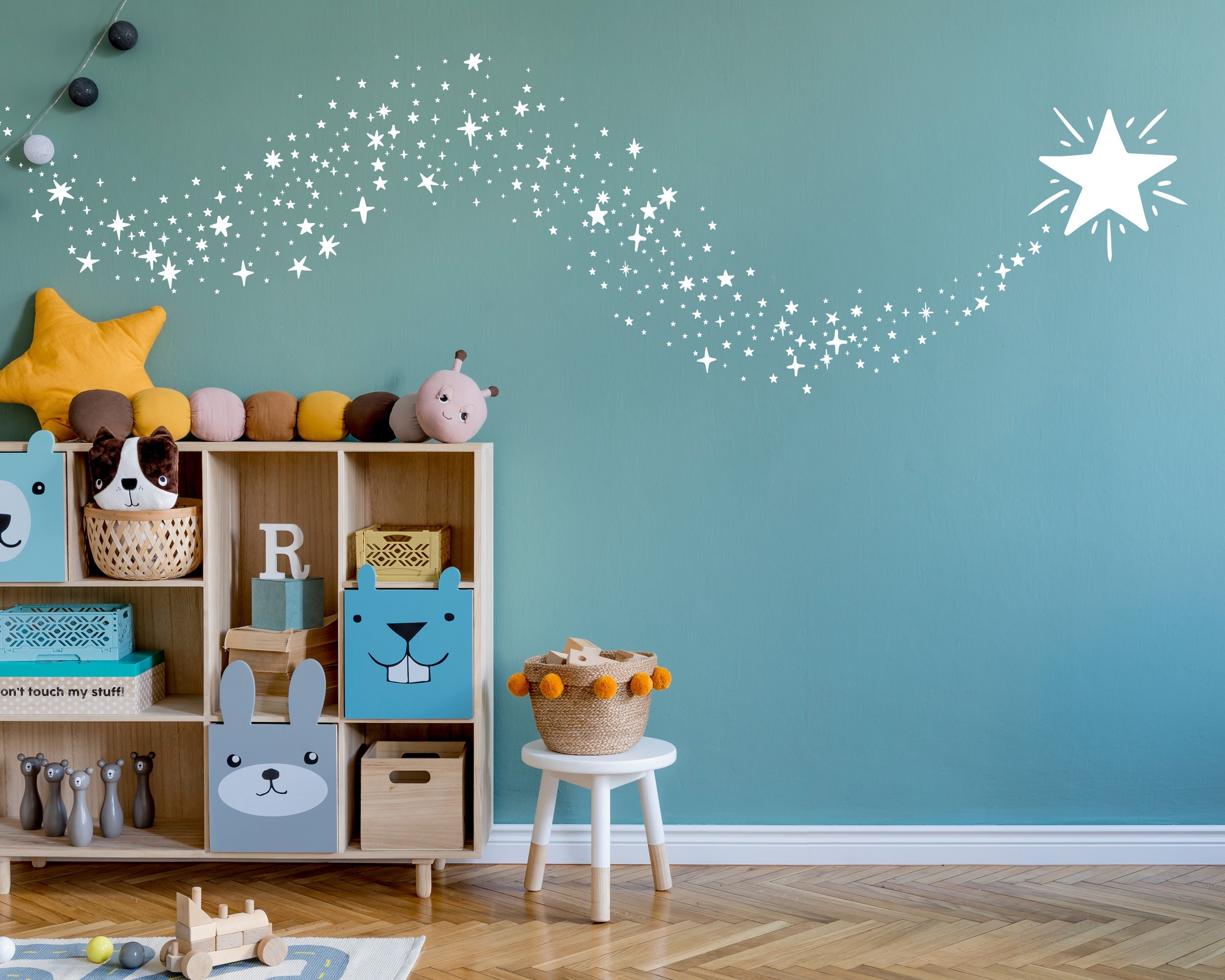 25 Stickers Muraux étoiles Pour La Chambre Des Enfants