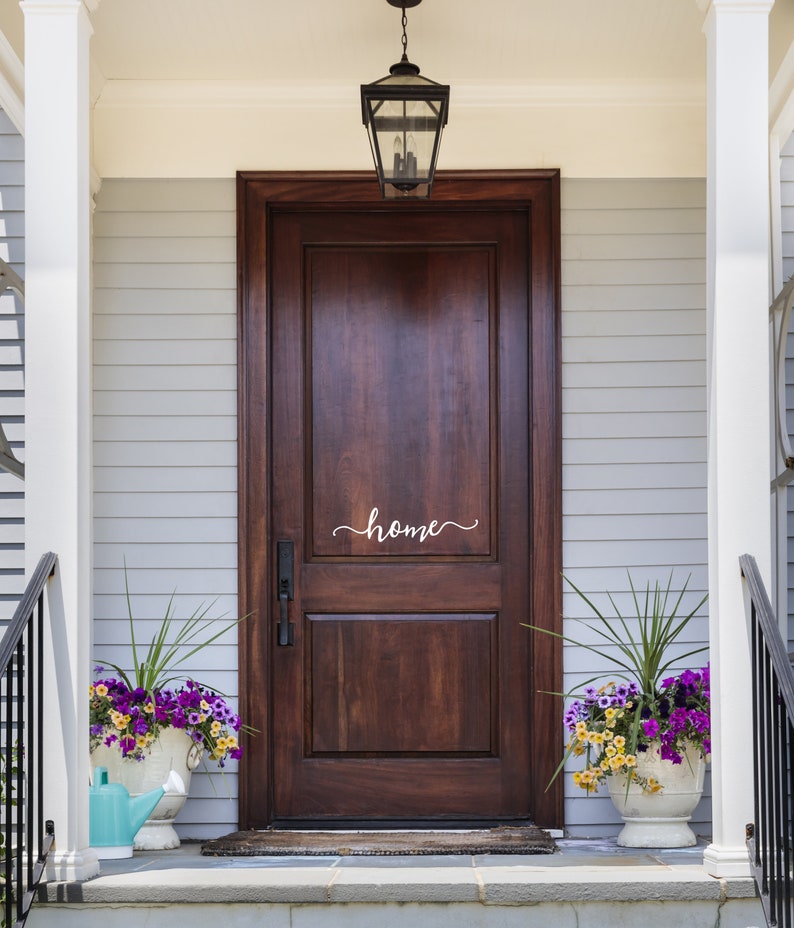 Home Wall Decal Rustic Farmhouse Style Dining Room or Kitchen Etsy