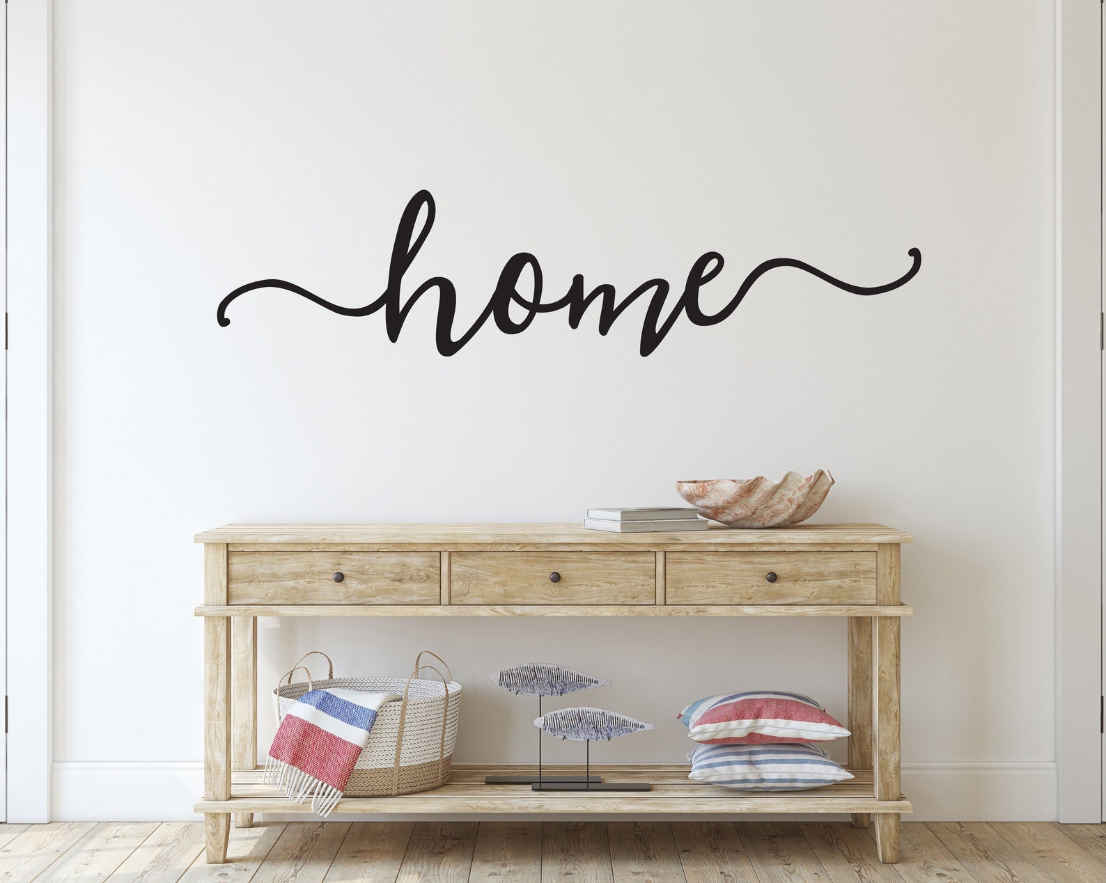 Home Wall Decal Rustic Farmhouse Style Dining Room or Kitchen Etsy
