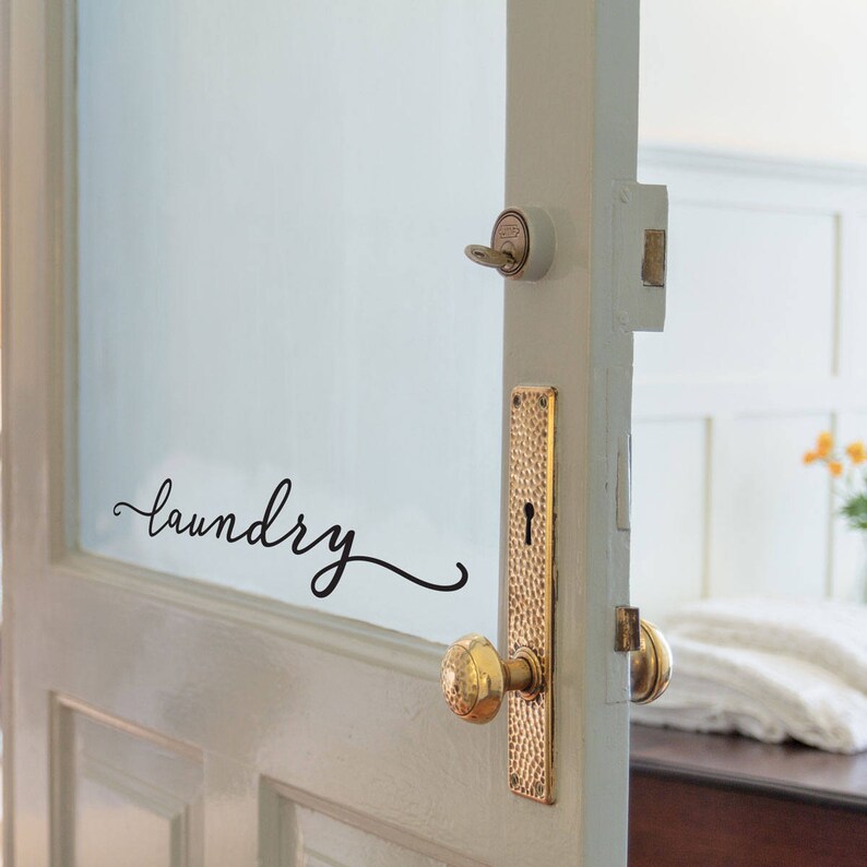 Entryway Decor Modern Farmhouse Style Hello Decal for Front Door or Entryway Decor WB411