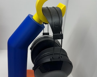 Lego Minifigure Headphone Stand- Lego Movie Inspired Headset Holder